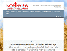 Tablet Screenshot of northviewchristianfellowship.com
